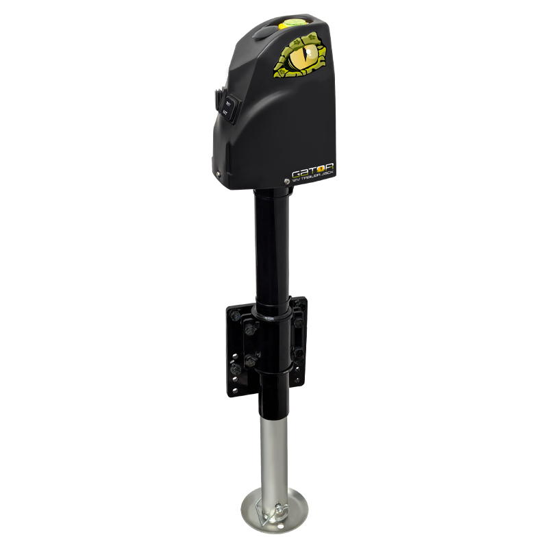 Coast RV Gator 12V Trailer Jack with Clamp 1800KG 355mm