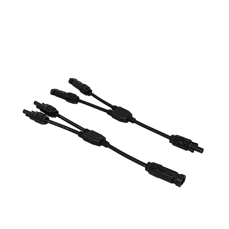 Sphere MC4 Solar Branch Connector — 1 to 2 Panel, 30A