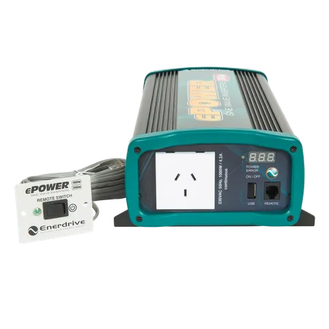 Enerdrive ePOWER 1000W Pure Sine Wave Inverter — 12V