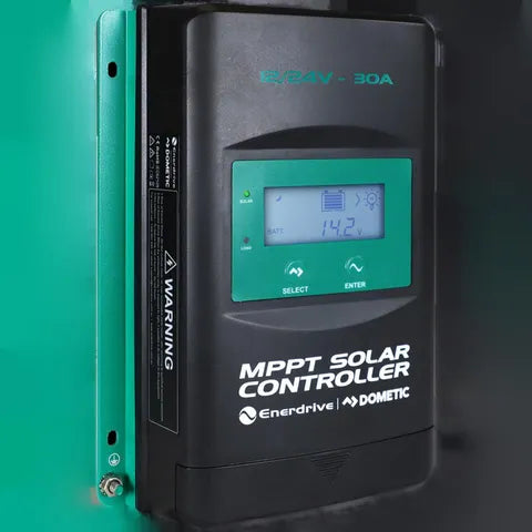 Enerdrive 30A MPPT Solar Controller — 12/24V with Display