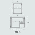 Dometic CFX2 Ocean Fridge or Freezer