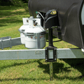 Coast RV Gator 12V Trailer Jack with Clamp 1800KG 355mm