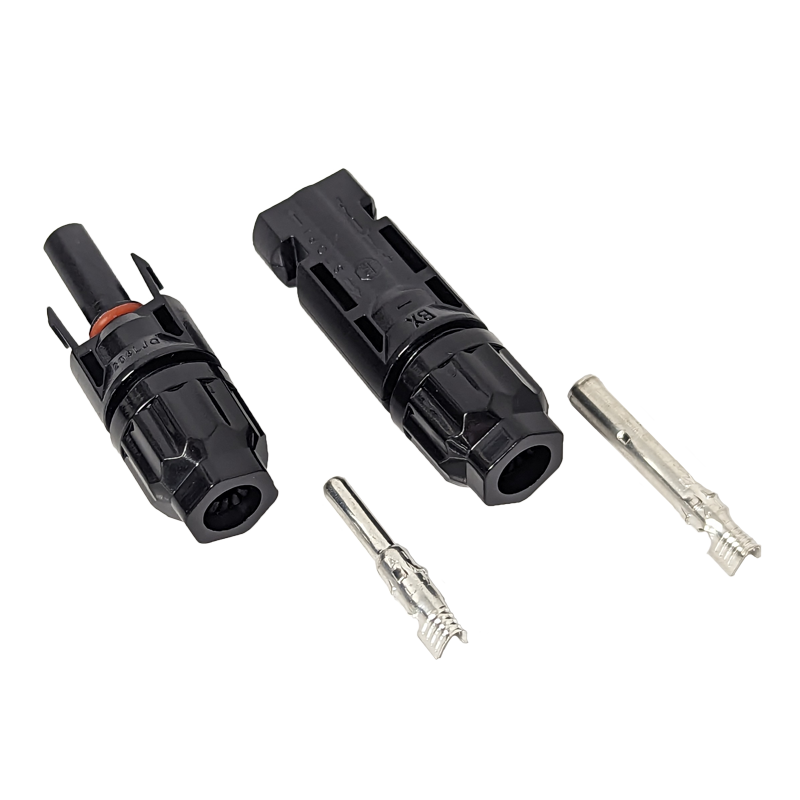 MC4 Solar Connector Set — Plug & Socket, Universal Fit