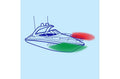 LED Port & Starboard Navigation Lamps — 1NM, IP67, 9-33V