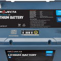 Projecta 100Ah 12V Lithium Battery with Bluetooth — 150A Discharge, 5-Year Warranty