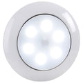 Narva 75mm Dual Colour Marine Interior Lamp — Red/White, IP66, 9-33V