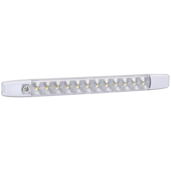 Narva Dual Colour Marine Strip Lamp — White/Blue or White/Red, IP66, 12/24V