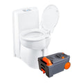 Thetford C263 Ceramic Swivel Cassette Toilet — Electric Flush, LED Indicator