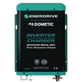 Enerdrive 2000W/80A Inverter-Charger — True Sine Wave, 12V, 5-Year Warranty