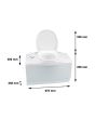 Thetford C402 Bench Cassette Toilet — 19.3L Tank, Electric Flush, 3-Year Warranty