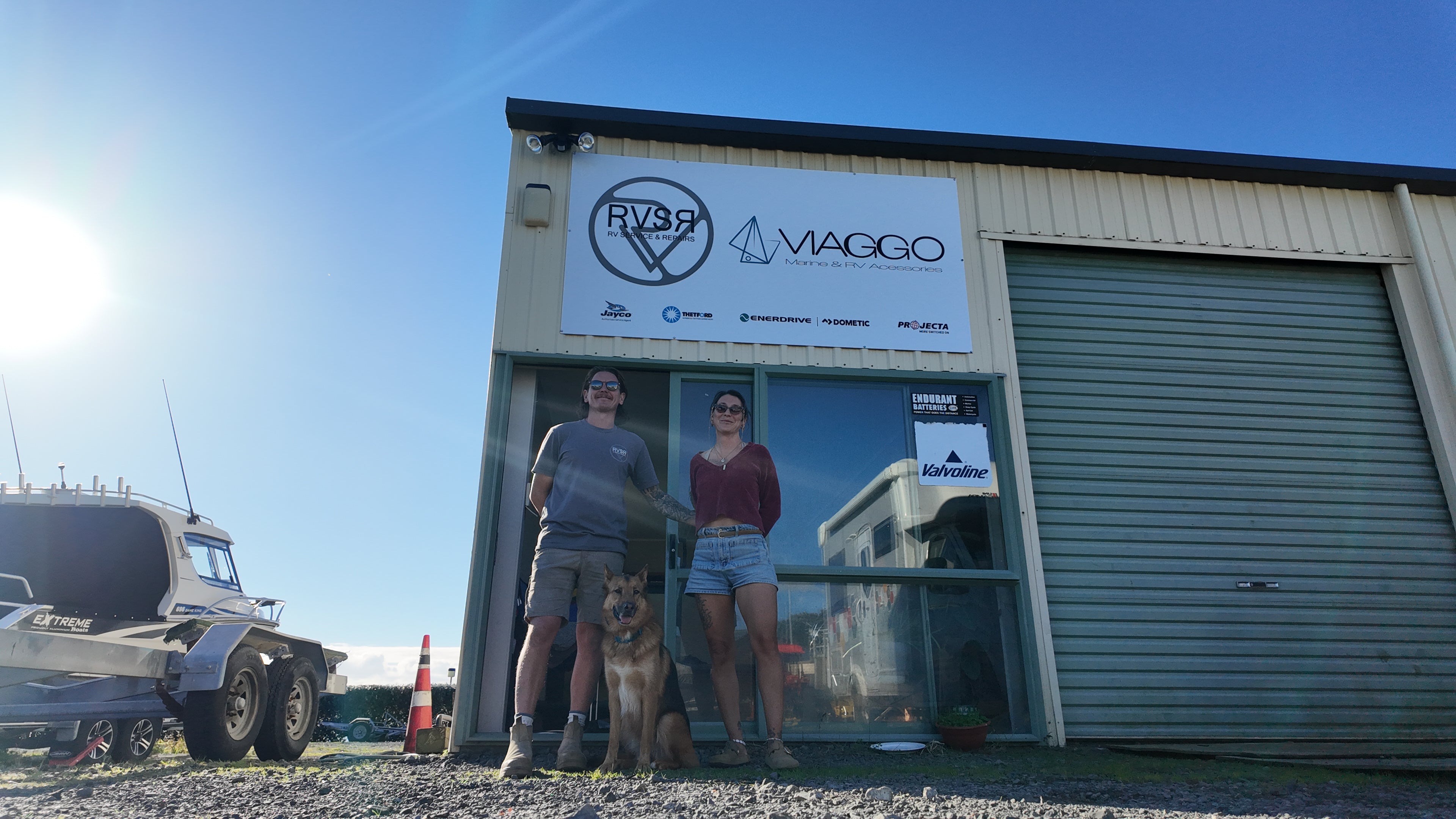 Ash and Vee at the RVSR and Viaggo workshop